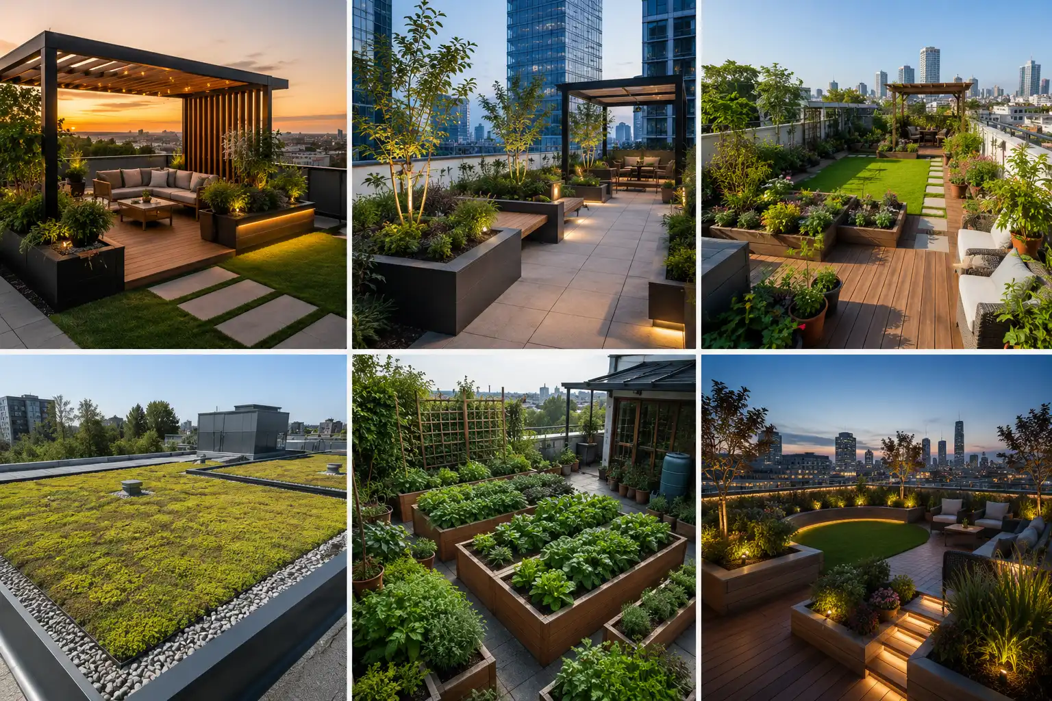 Roof Gardens & Rooftop Solutions